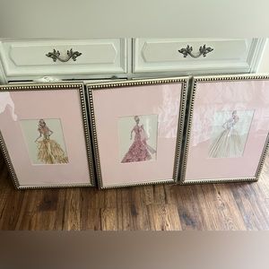 prints of vintage Barbies